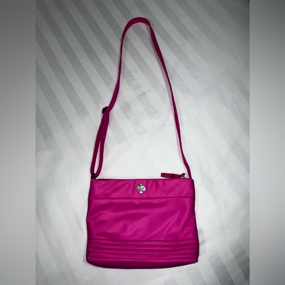 kate spade Bags Kate Spade Nylon Crossbody Bag Hot Pink Poshmark